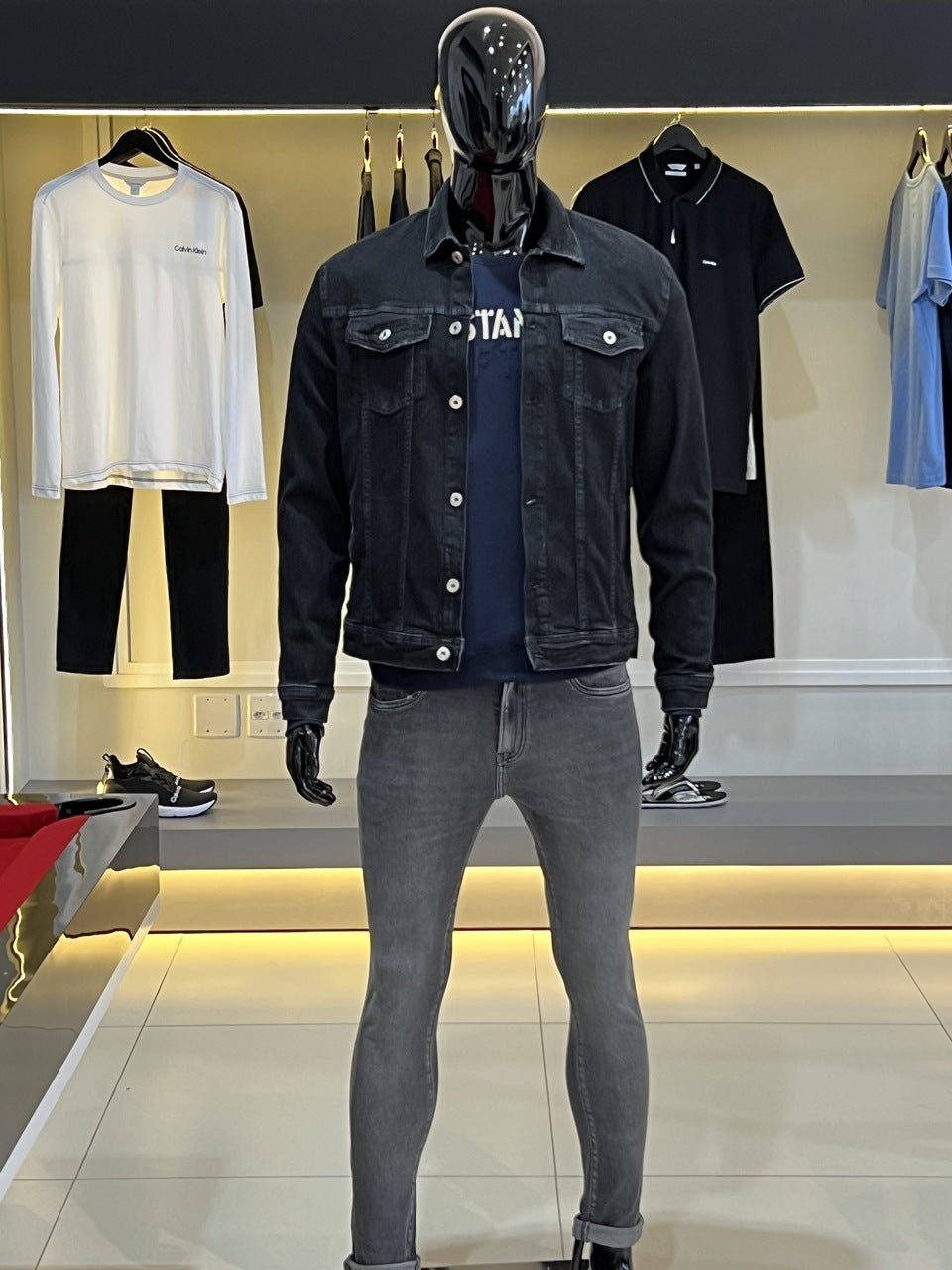 Jaqueta Acostamento Jeans Black Masculino Preto