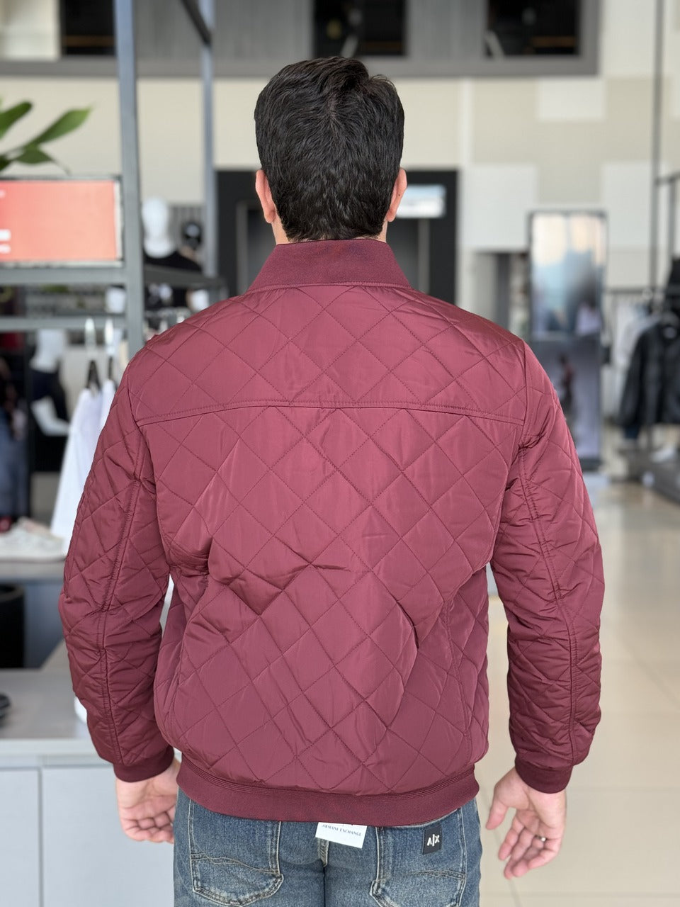 Jaqueta  Bomber com Ziper Masculino